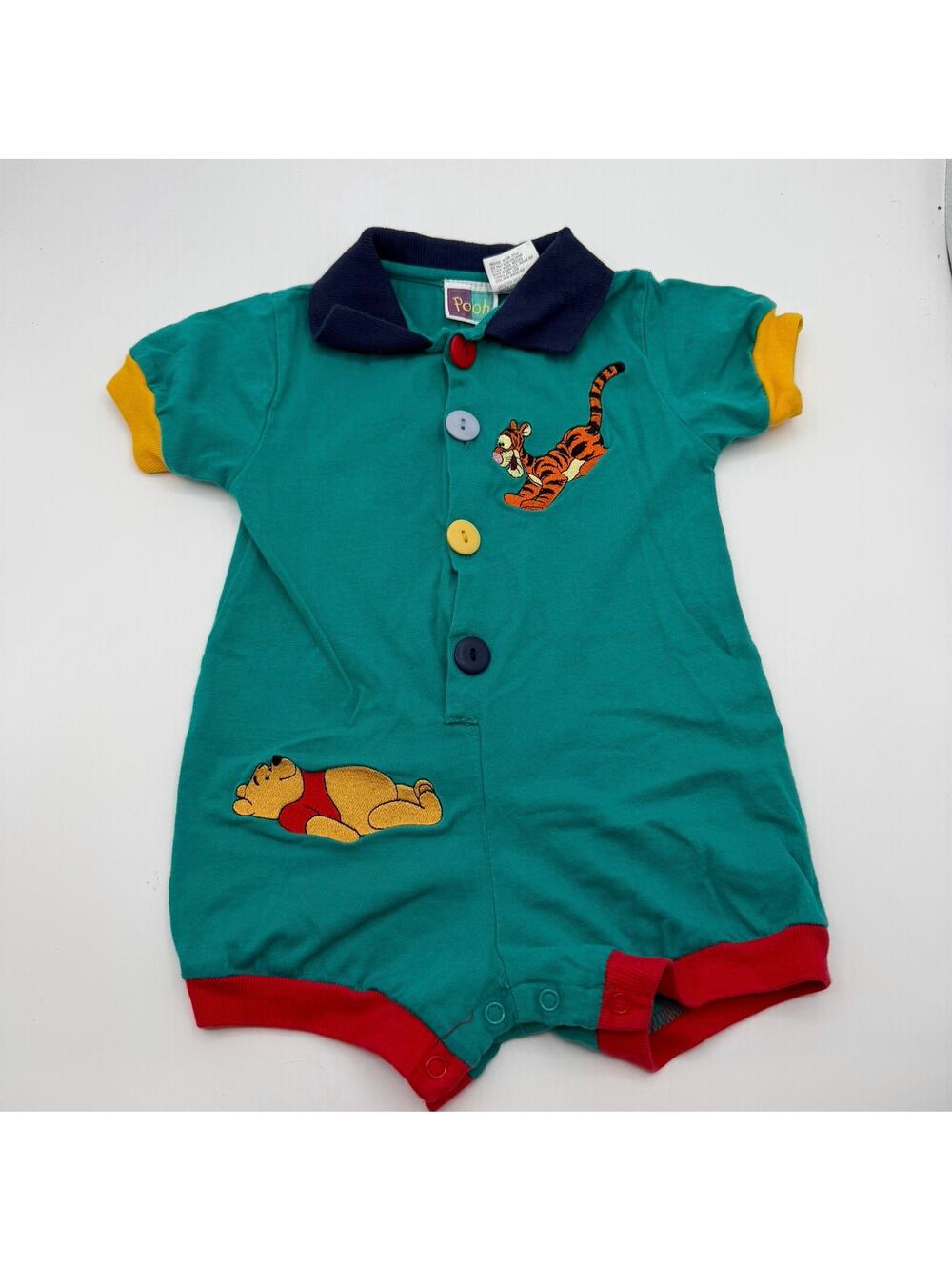 Vintage Winnie The Pooh Baby Onesie